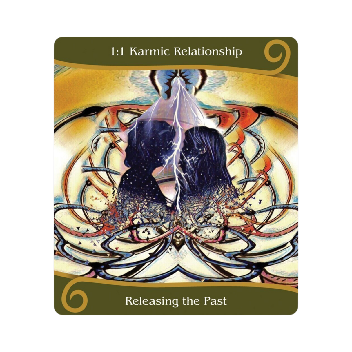 Twin Flame Ascension Oracle - Twin Flame Ascension Oracle Card 1:1 Karmic Relationship - Releasing the Past
