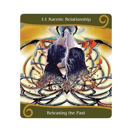 Twin Flame Ascension Oracle - Twin Flame Ascension Oracle Card 1:1 Karmic Relationship - Releasing the Past