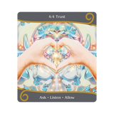Twin Flame Ascension Oracle - Twin Flame Ascension Oracle Card 4:4 Trust - Ask.Listen.Allow