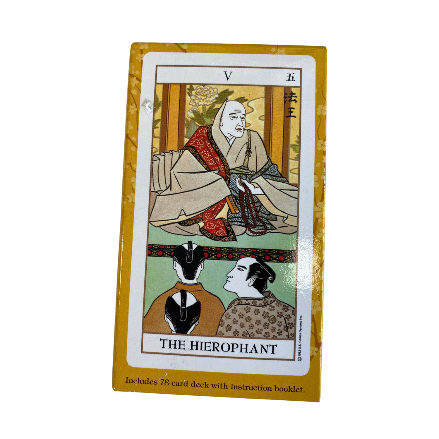 Ukiyoe Tarot - Ukiyoe Tarot deck back cover