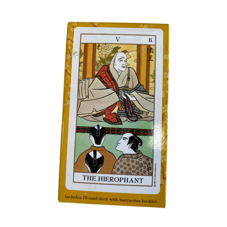 Ukiyoe Tarot - Ukiyoe Tarot deck back cover
