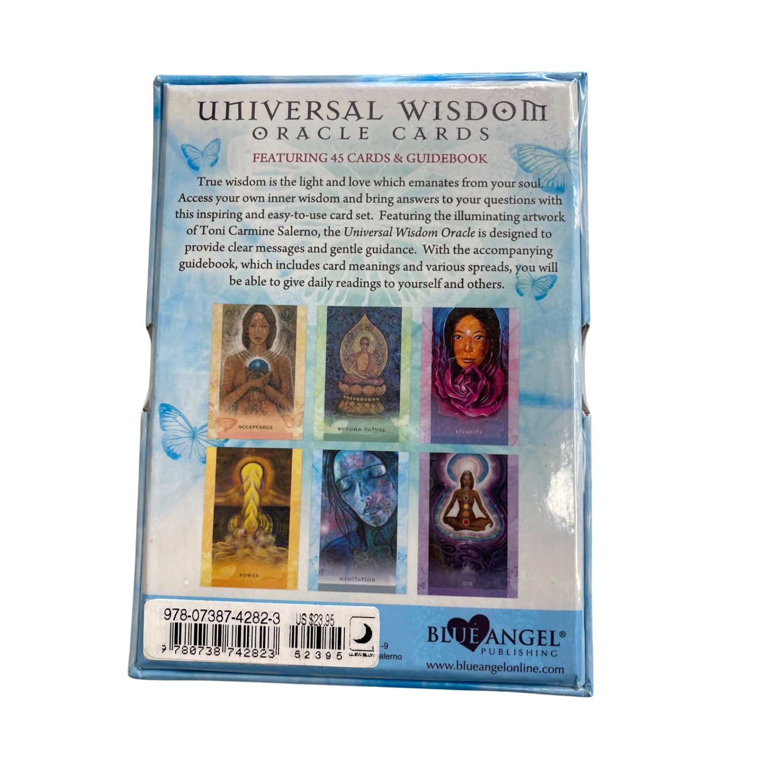 Universal Wisdom Oracle Deck - Universal Wisdom Oracle Deck back cover