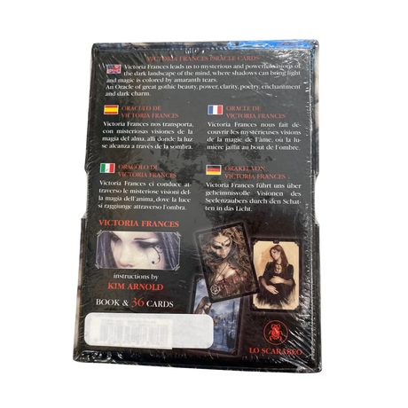 Victoria Frances Gothic Oracle Deck - Victoria Frances Gothic Oracle Deck Back cover