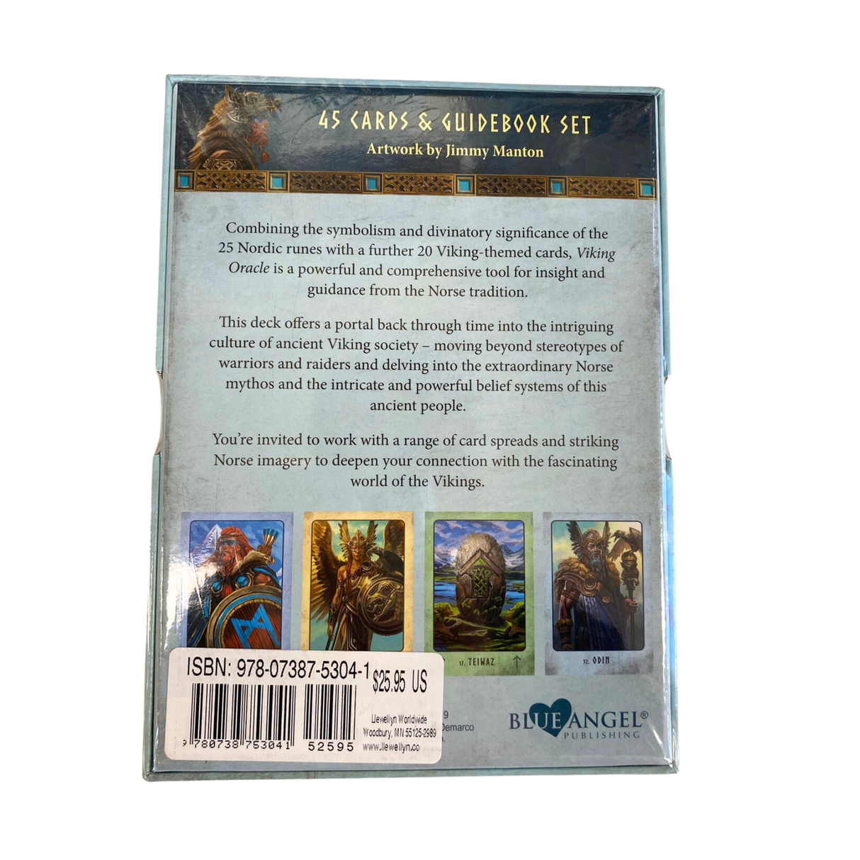 Viking Oracle Deck - Viking Oracle Deck back cover