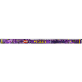 Hem Violet Incense Sticks in a purple box.