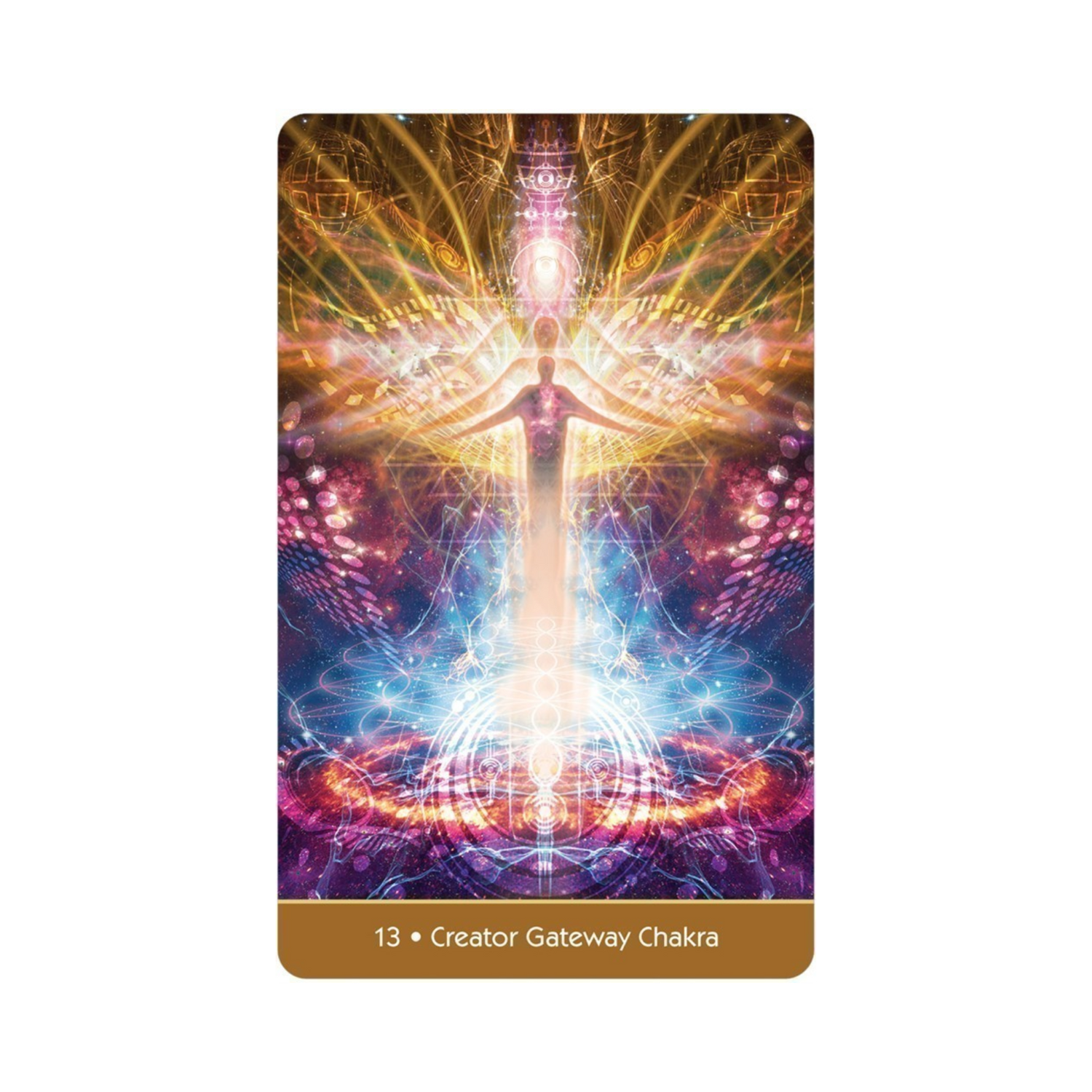 Visions of the Soul Oracle - Visions of the Soul Oracle card 13 Creator Gateway Chakra