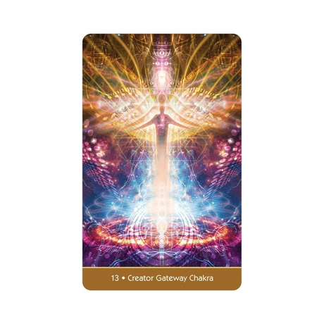 Visions of the Soul Oracle - Visions of the Soul Oracle card 13 Creator Gateway Chakra