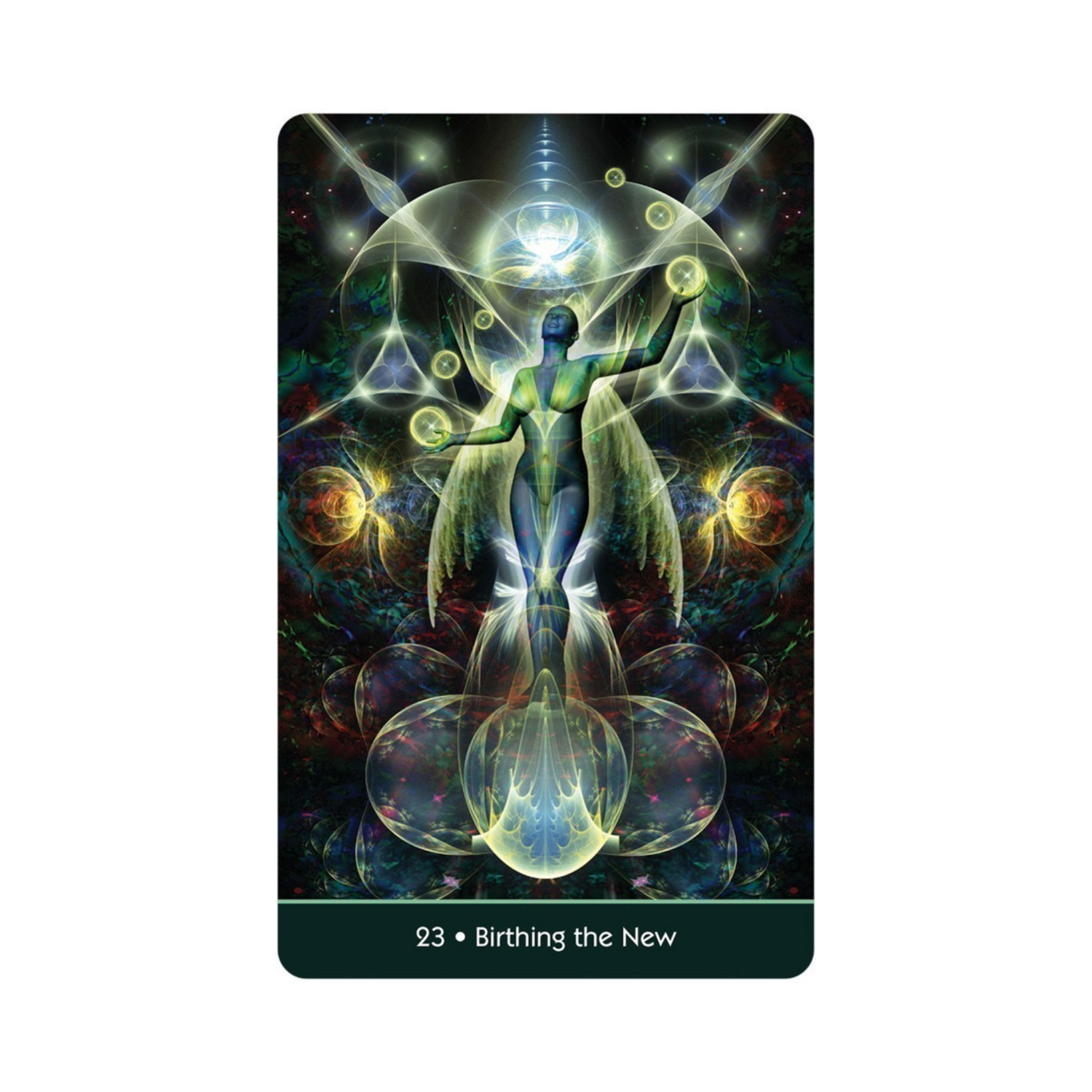 Visions of the Soul Oracle - Visions of the Soul Oracle card 23 Birthing the New
