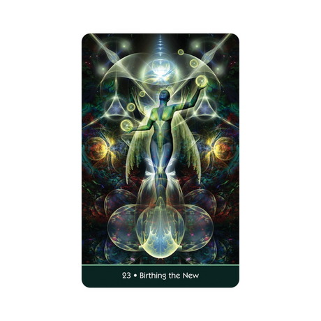 Visions of the Soul Oracle - Visions of the Soul Oracle card 23 Birthing the New