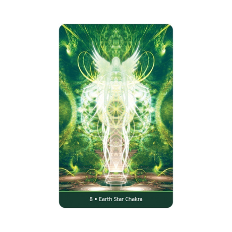 Visions of the Soul Oracle - Visions of the Soul Oracle card 8 earth Star Chakra
