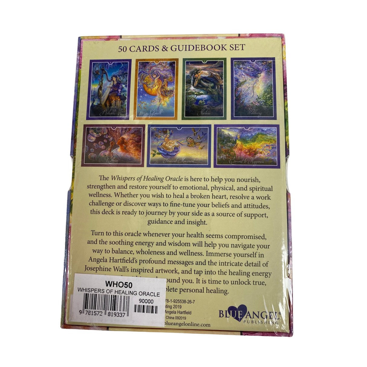 Whispers of Healing Oracle Card - Whispers of Healing Oracle Card back cover