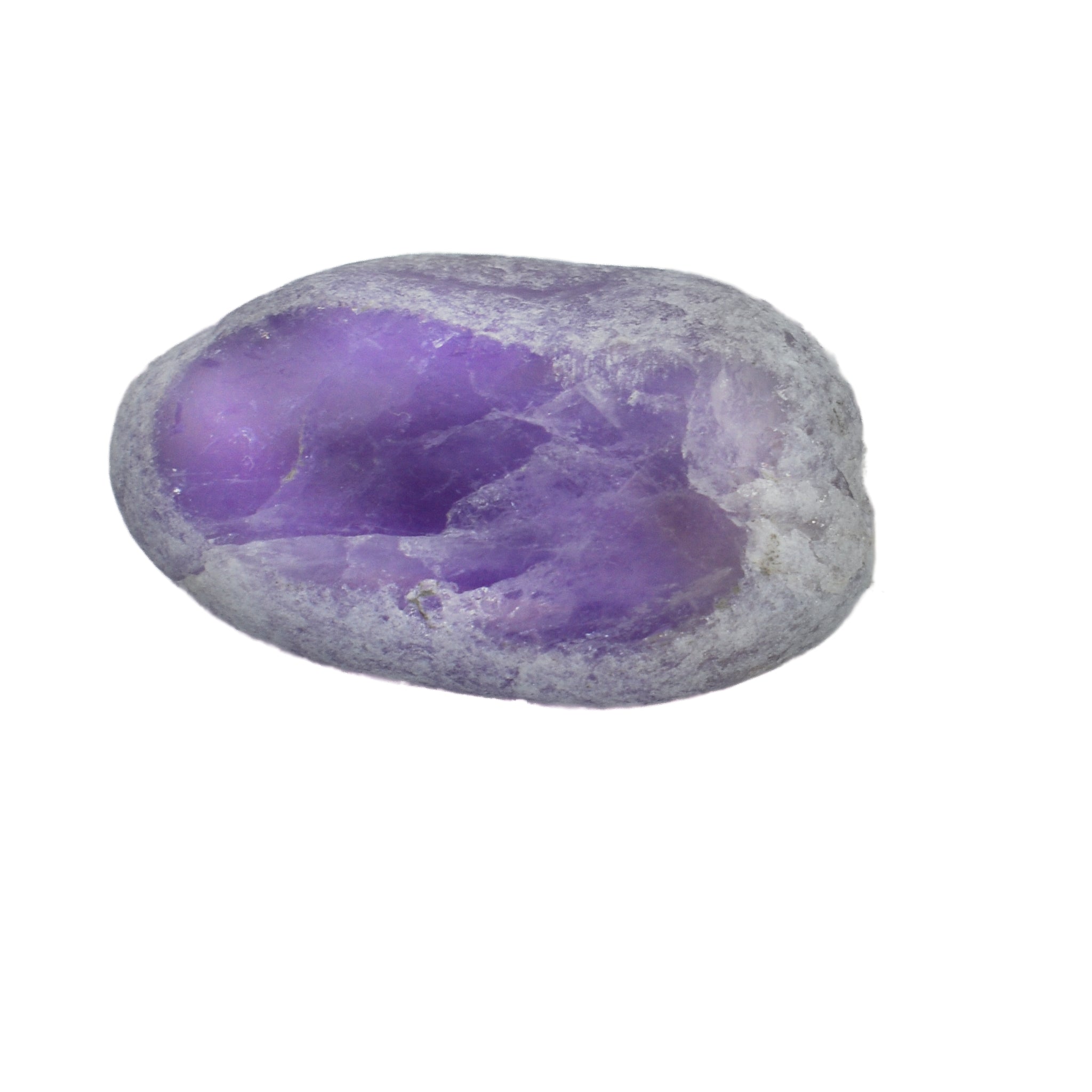 Oblong purple crystal 