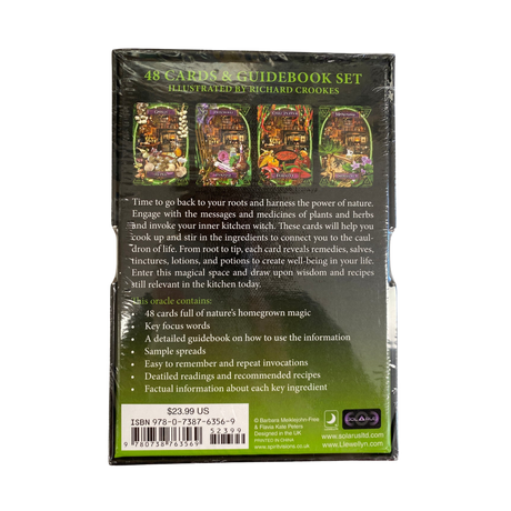 Witches Kitchen Oracle Deck - Witches Kitchen Oracle Deck back cover