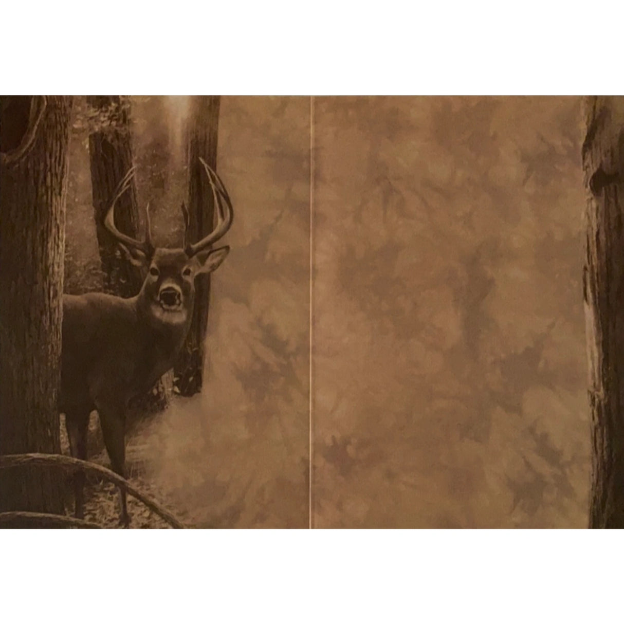 Woodland Sentry Buck Greeting Cards