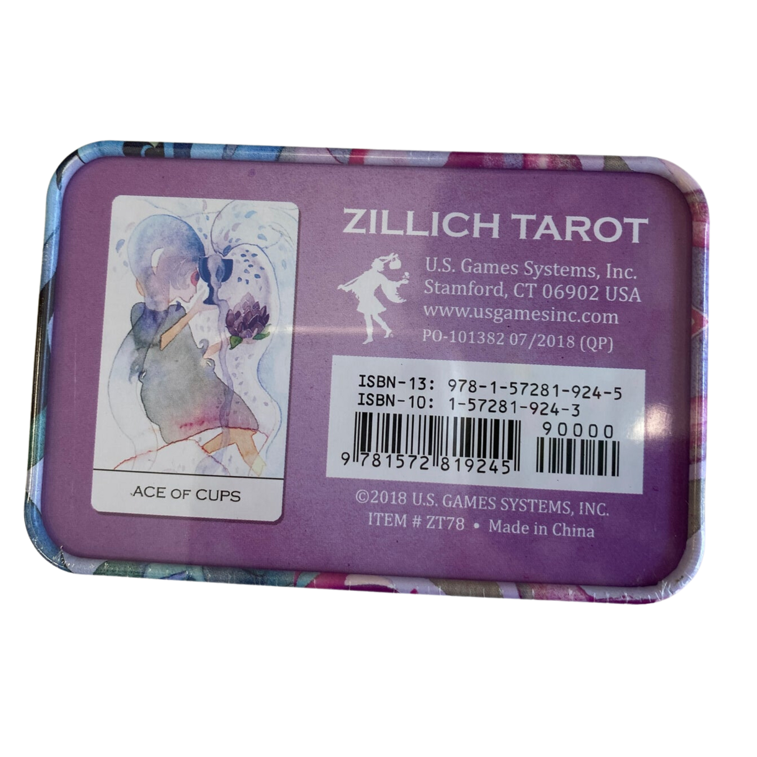 Zillich Tarot - Zillich Tarot deck back cover