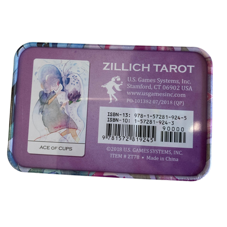 Zillich Tarot - Zillich Tarot deck back cover