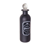 Red condiment bottle with a white background