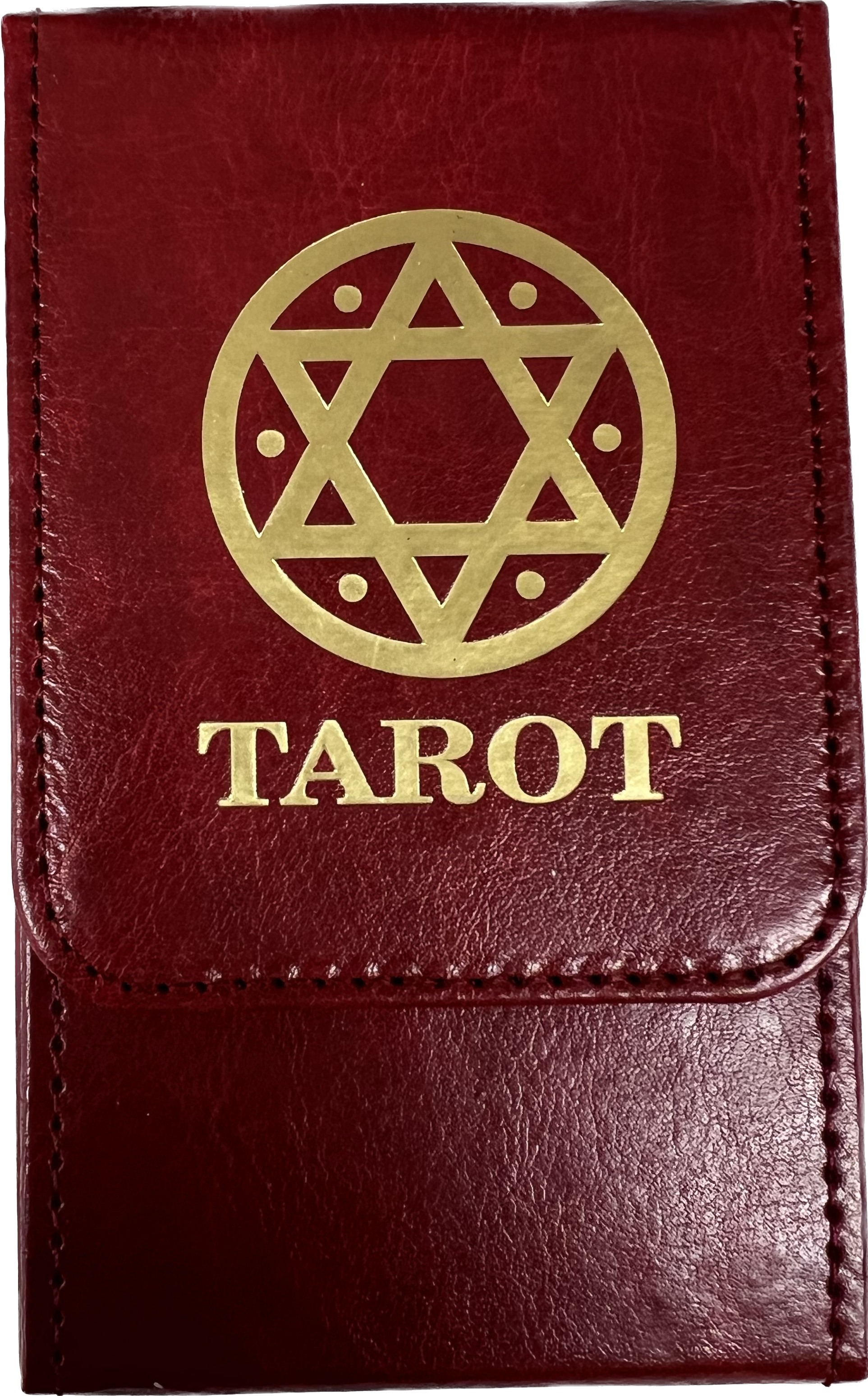 Red Tarot Card Storage Box