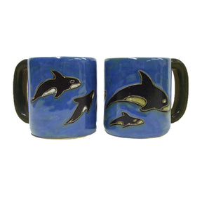 mara mug orca blue mug with image of orcas 