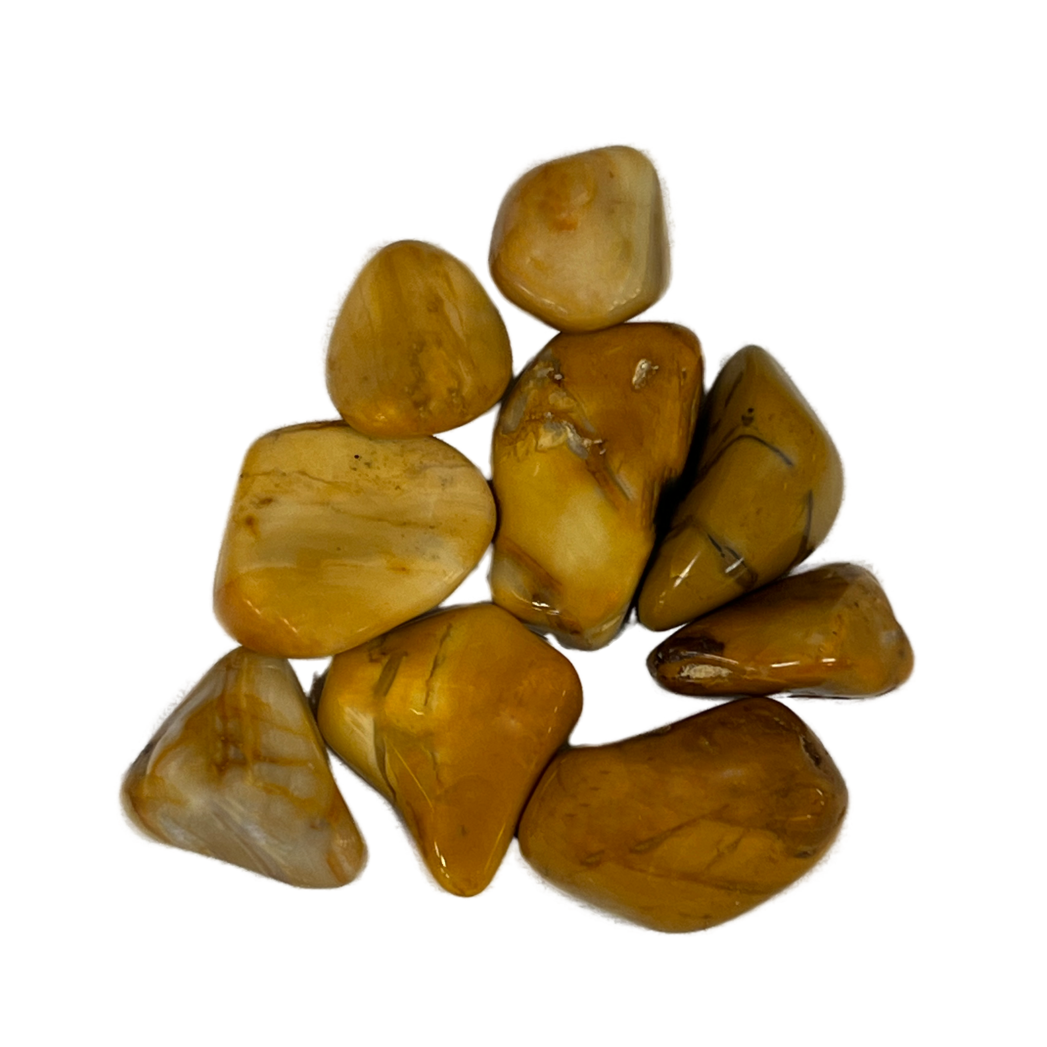yellow and camel colored stone 