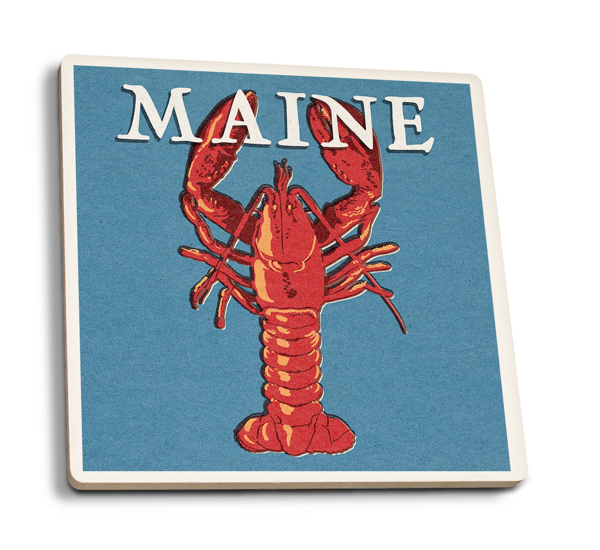 Maine Lobster Ceramic Coasters