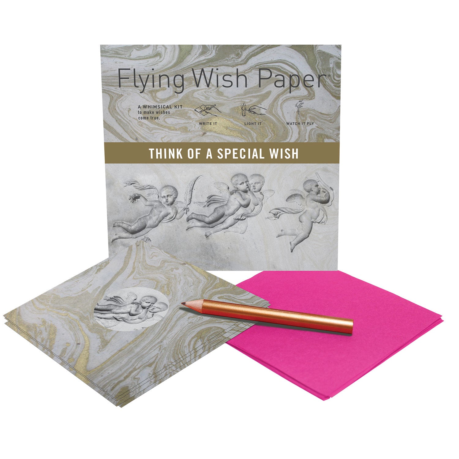 Angels Flying Wish Paper