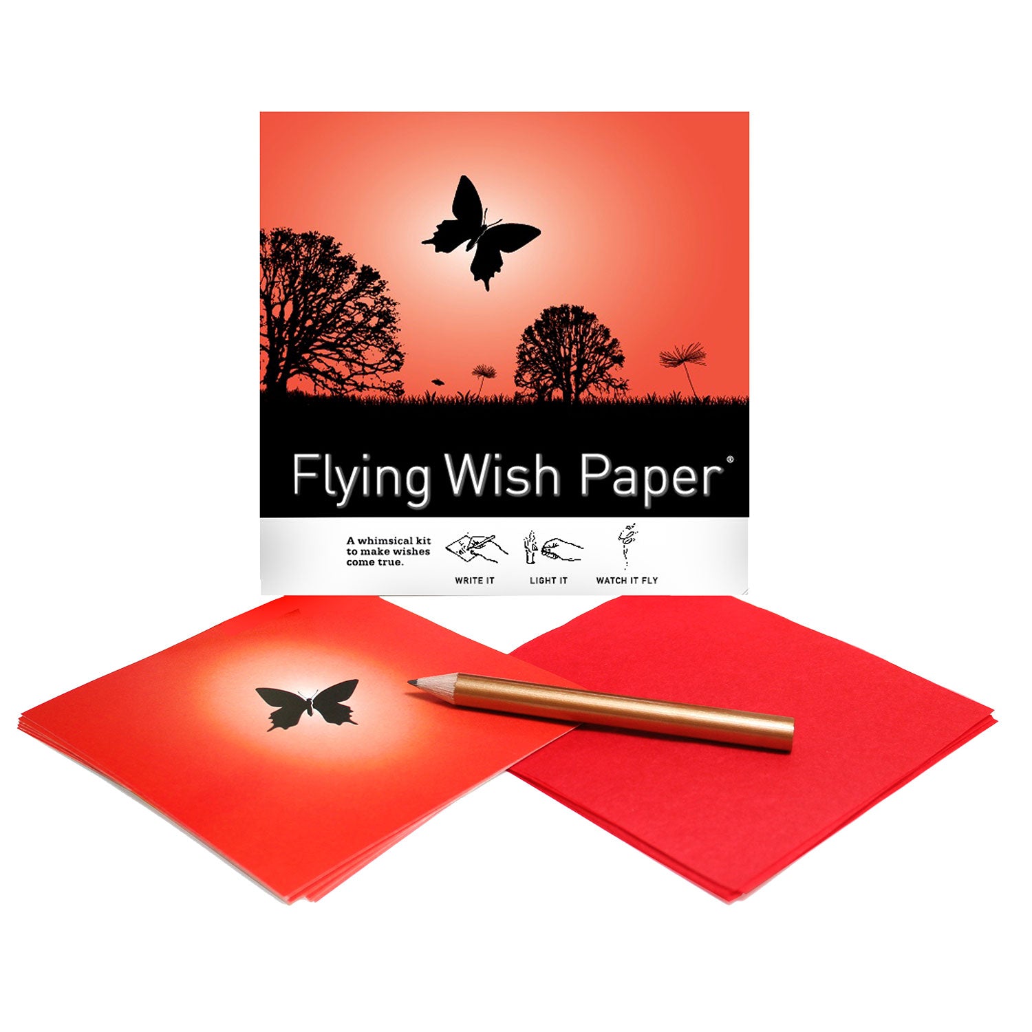Butterfly Flying Wish Paper
