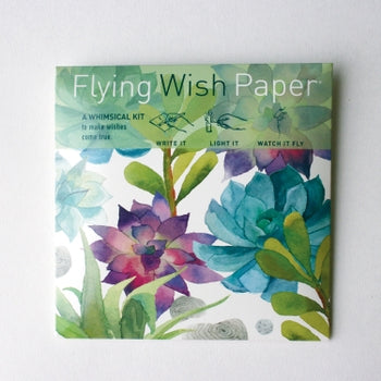 Cactus Garden Flying Wish Paper