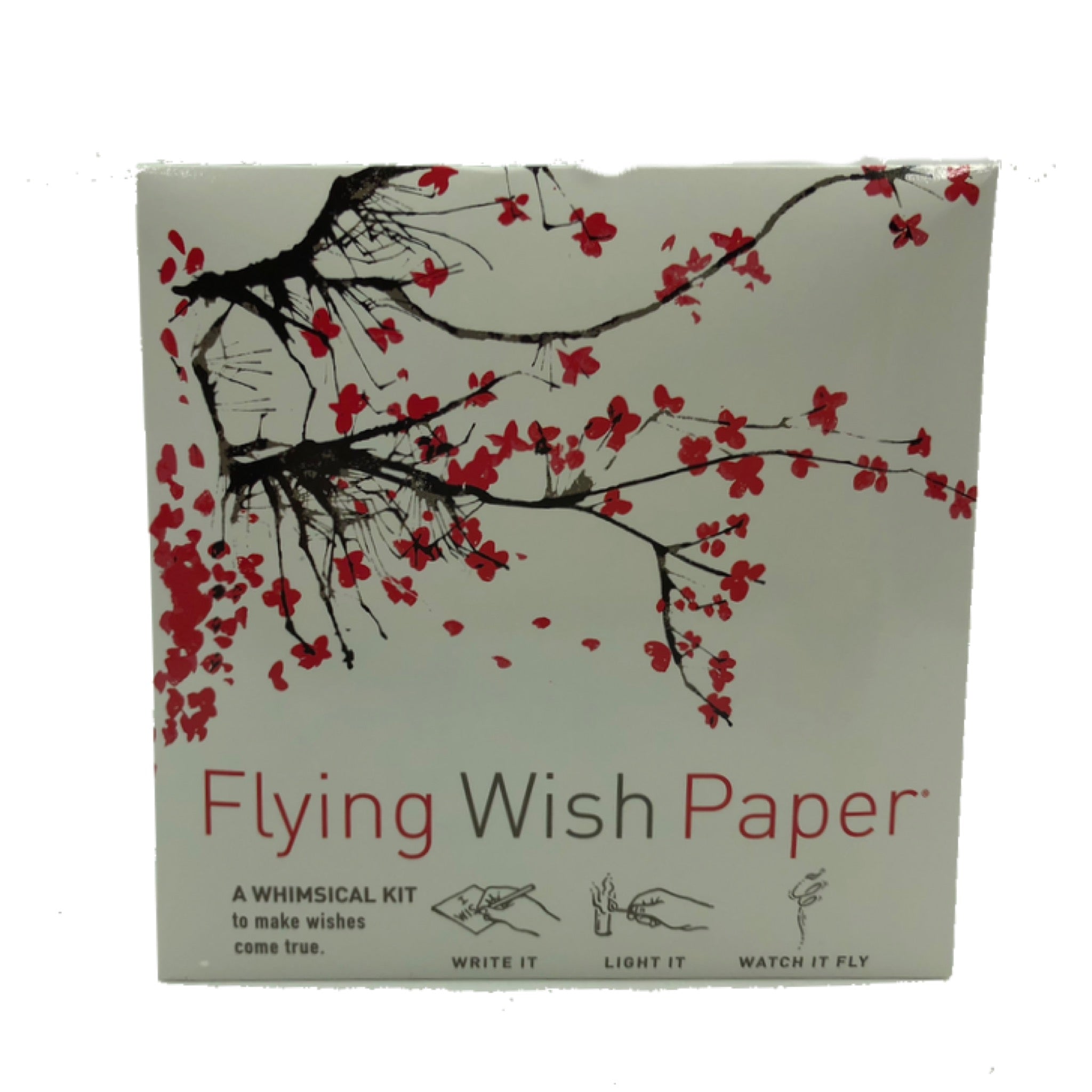 Cherry Blossoms Flying Wish Paper
