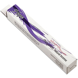 White rectangular box with purple. contains 30 sticks 