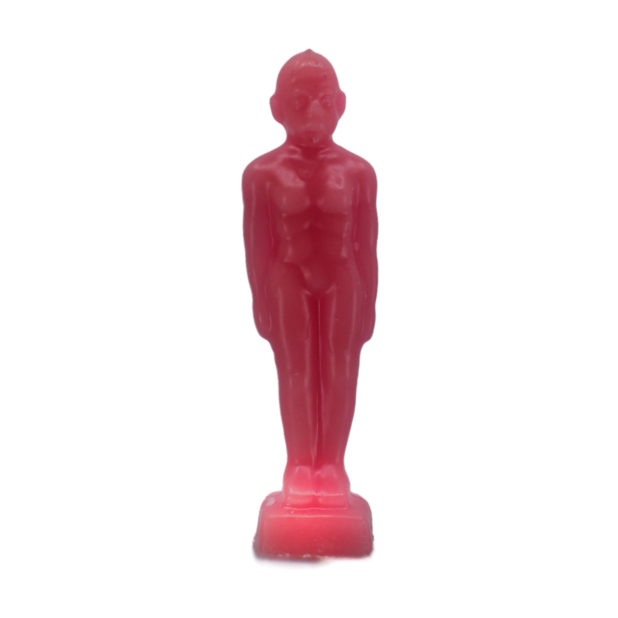 Male Figure Red Candle