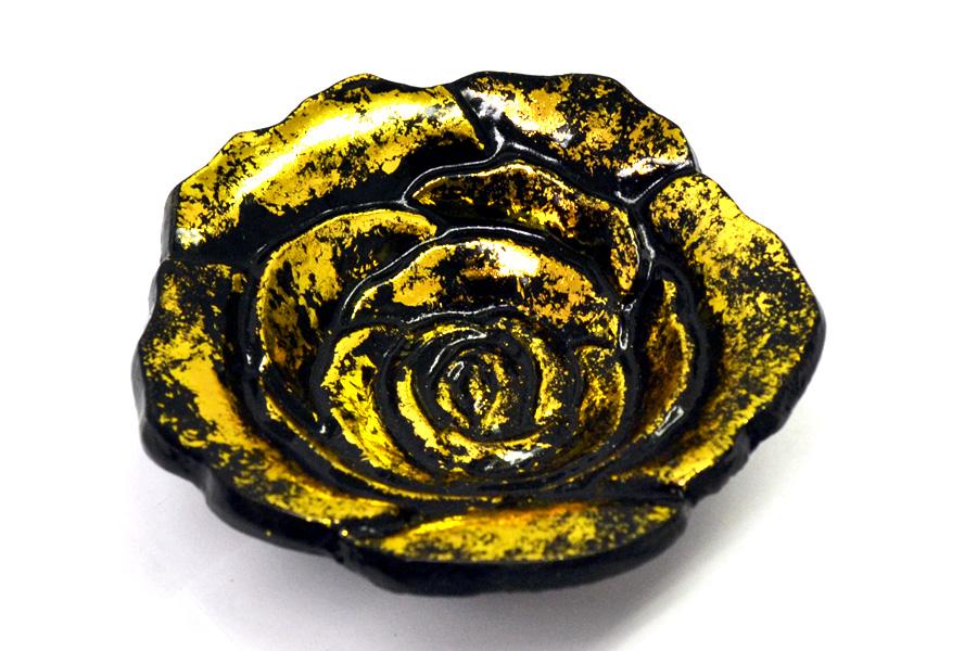 Golden Rose Smudge Bowl