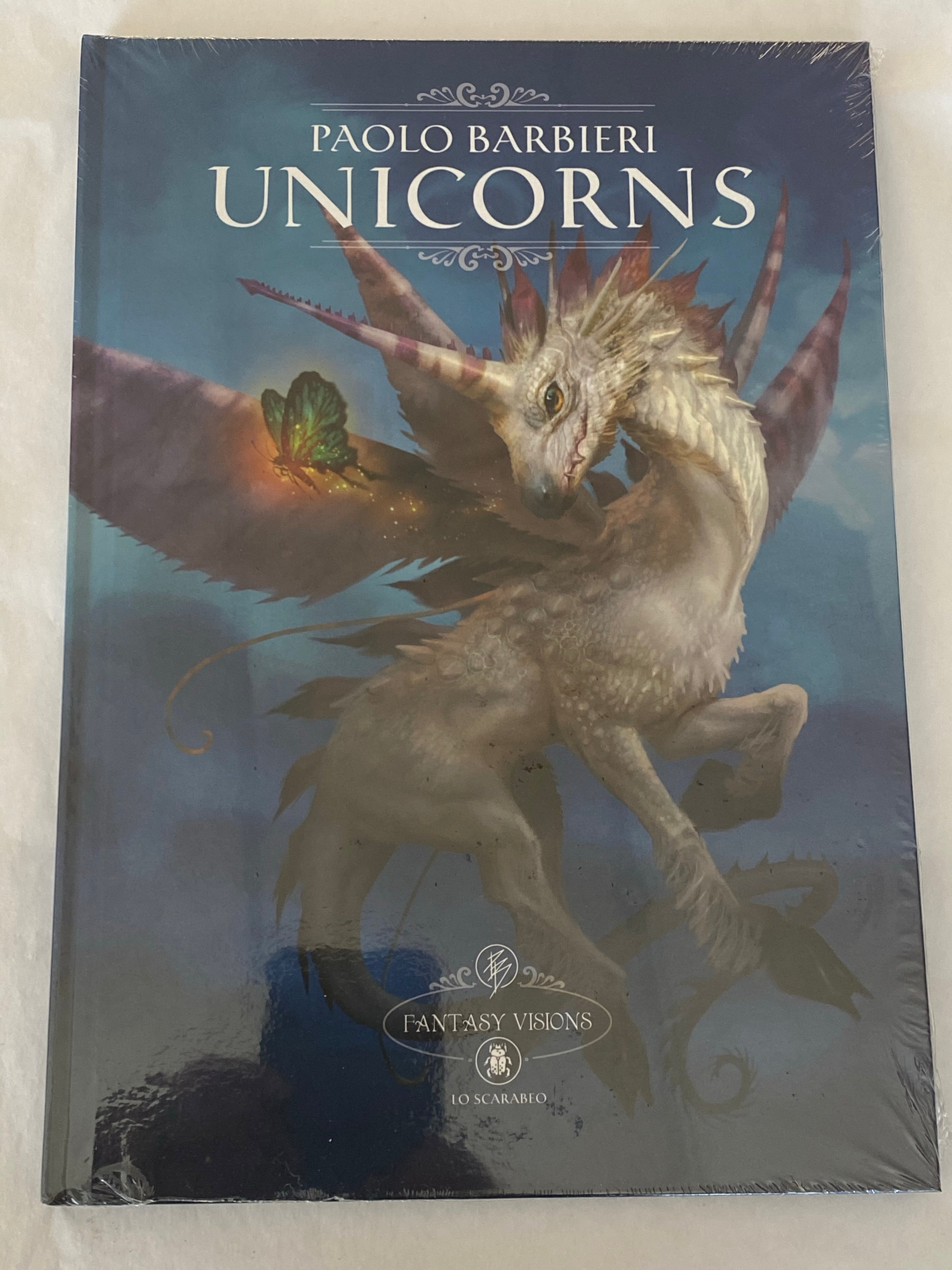 Unicorns Barbieri Fantasy Visions Book