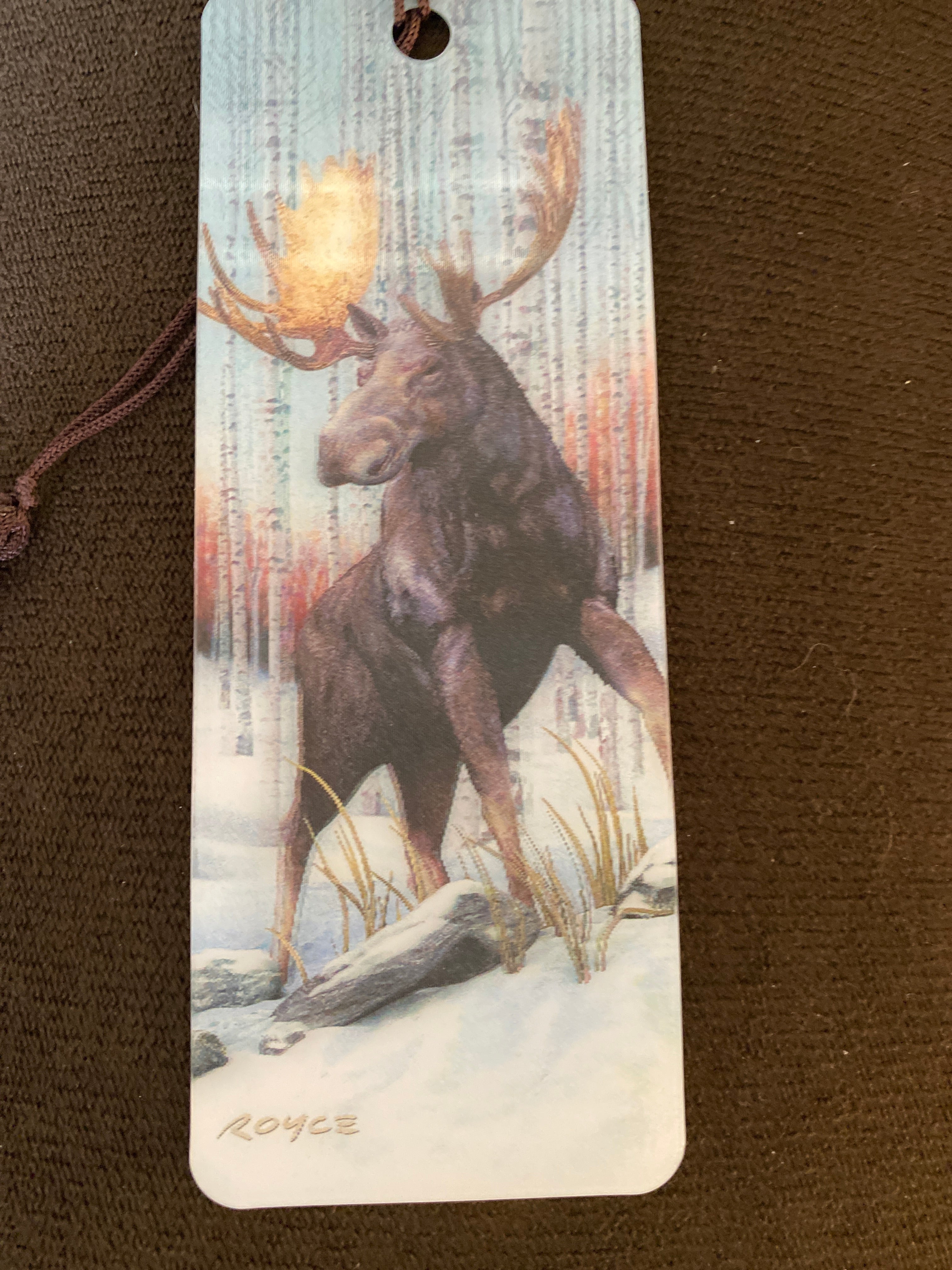 Moose Bookmark