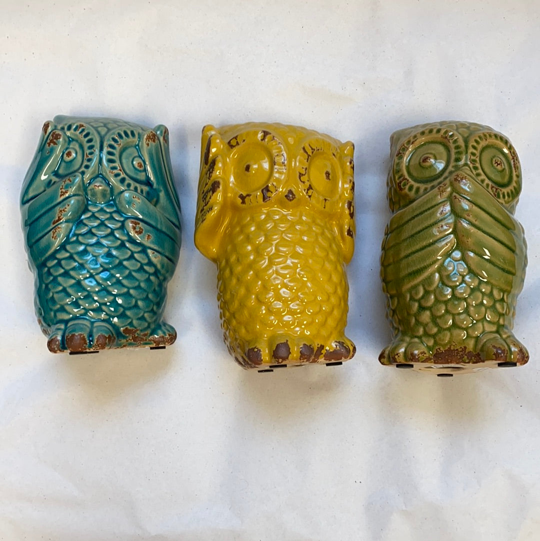 3 Owls See Hear Speak