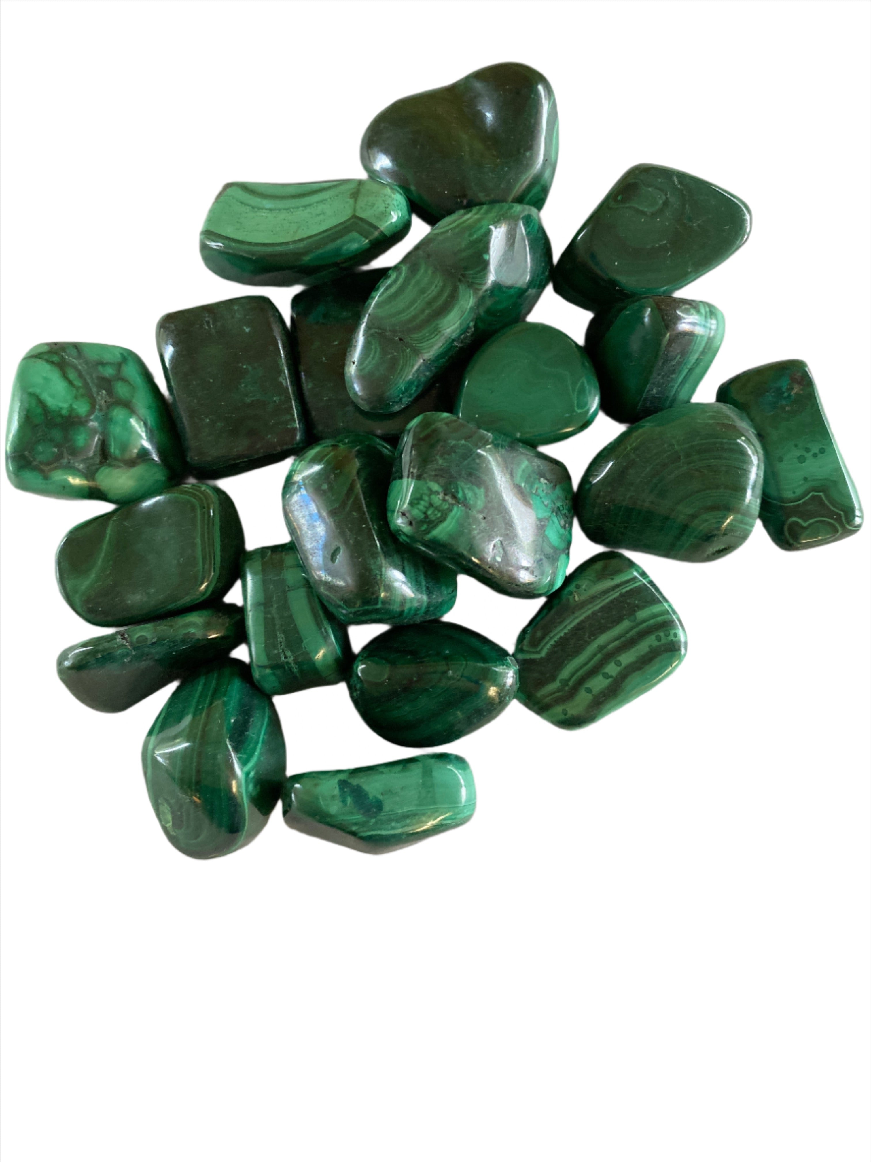 Malachite Tumbled