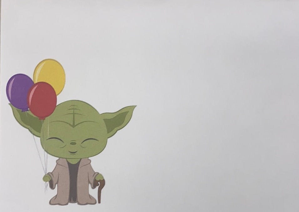 Yoda Best Birthday Greeting Card