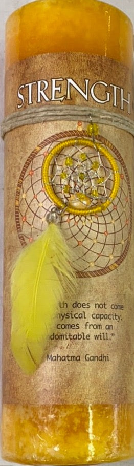 Strength Dream Catcher Candle