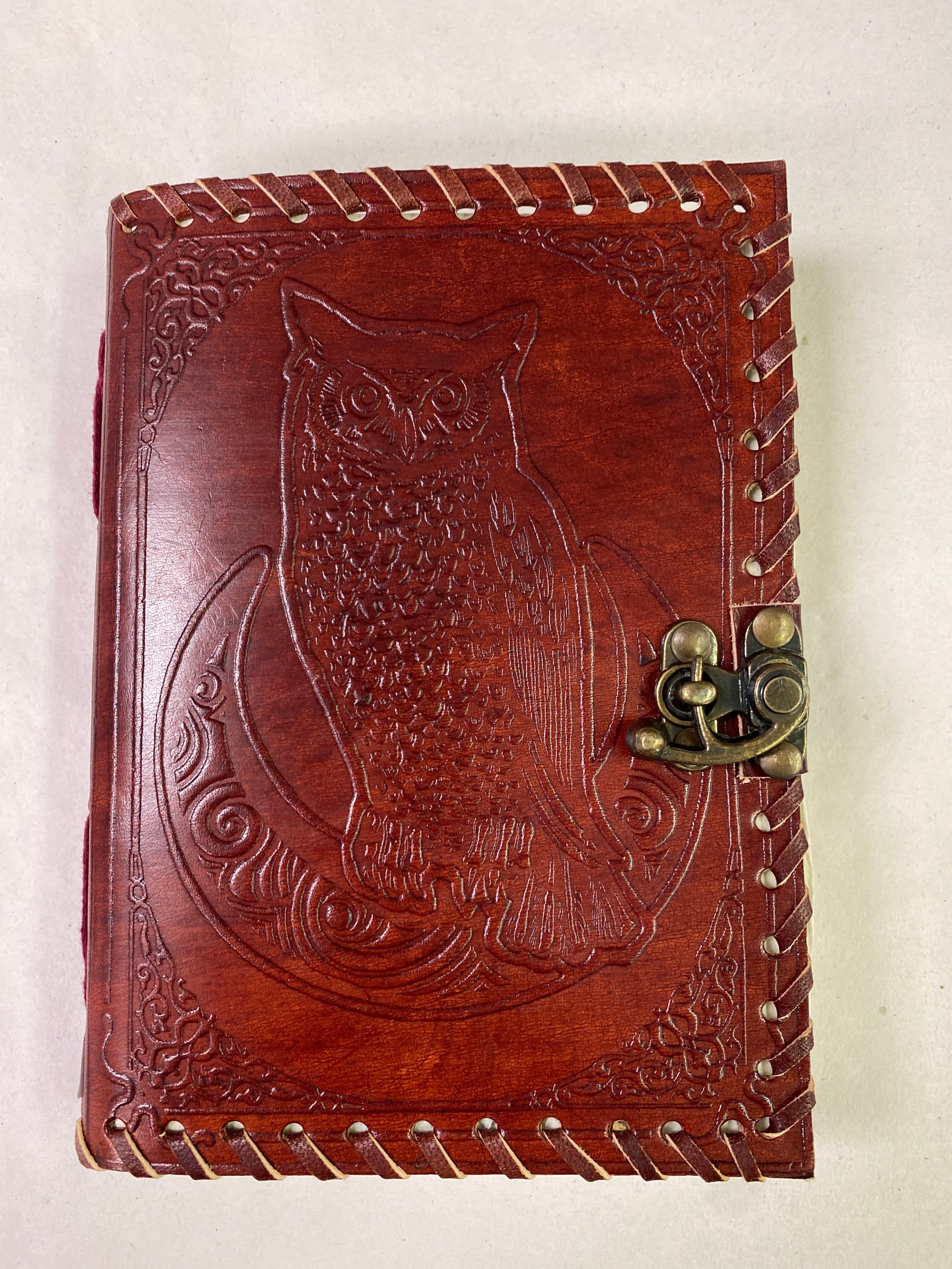 Owl Leather Journal