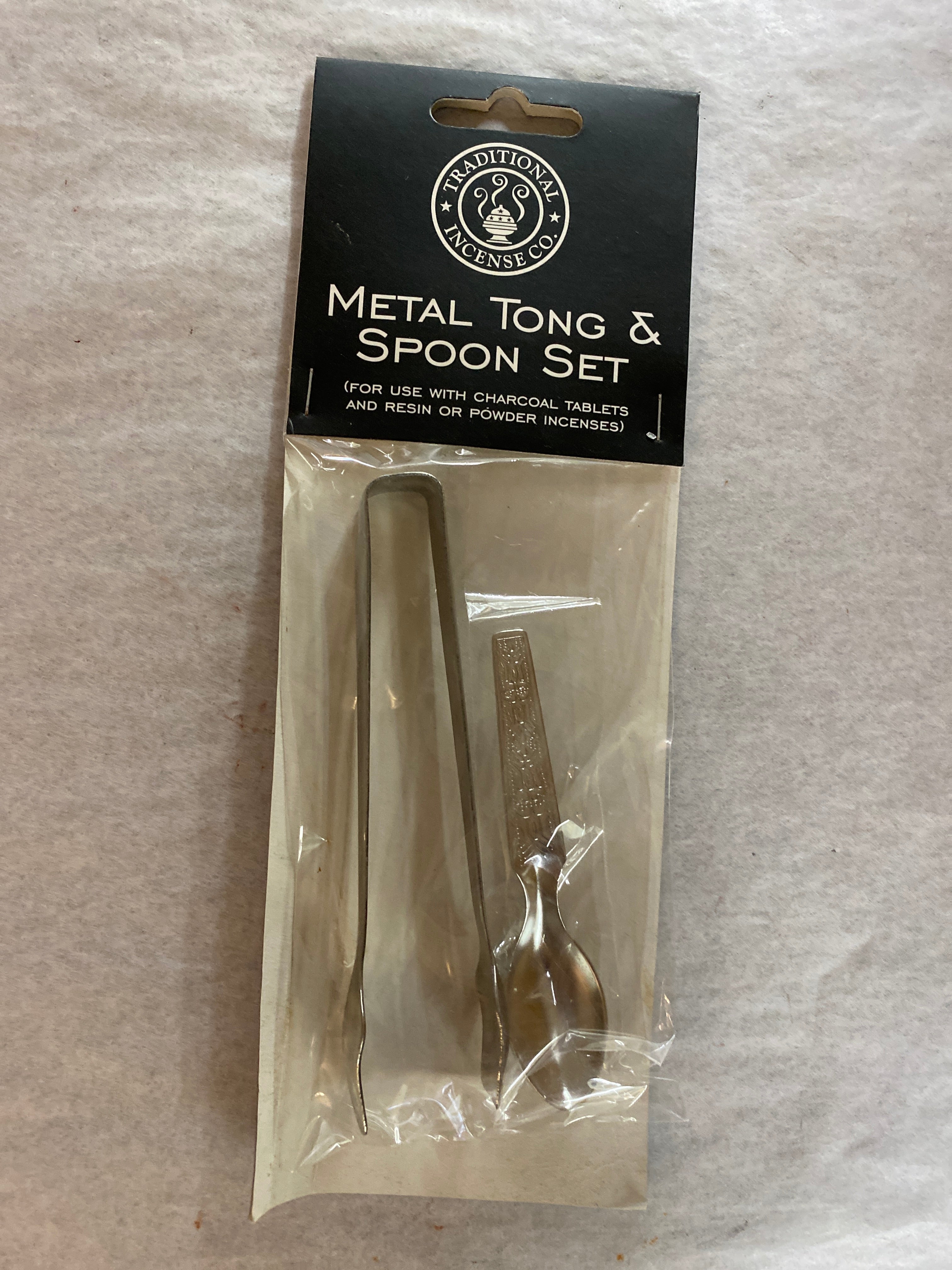 Tong and Spoon Incense Set