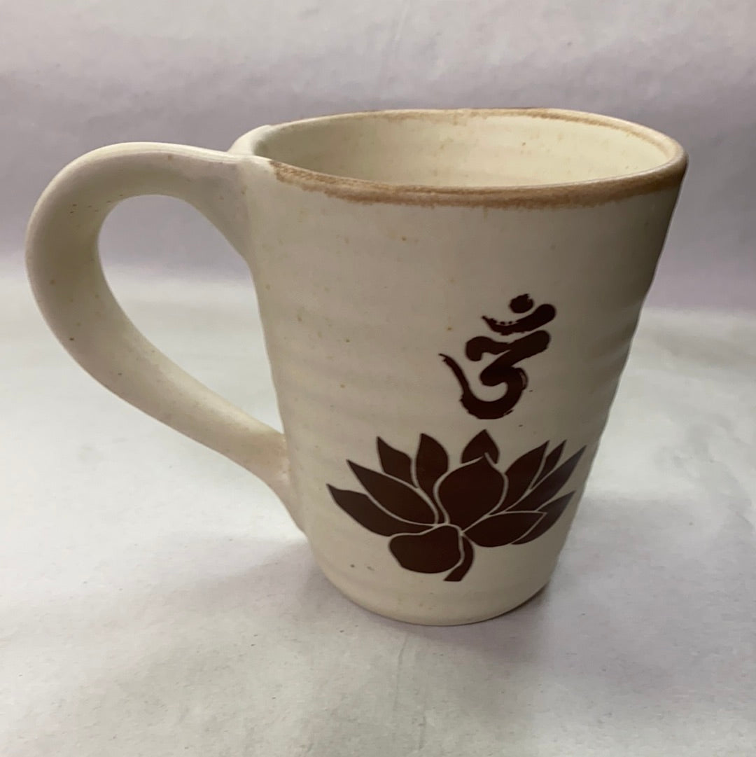 OM Lotus Coffee Mug
