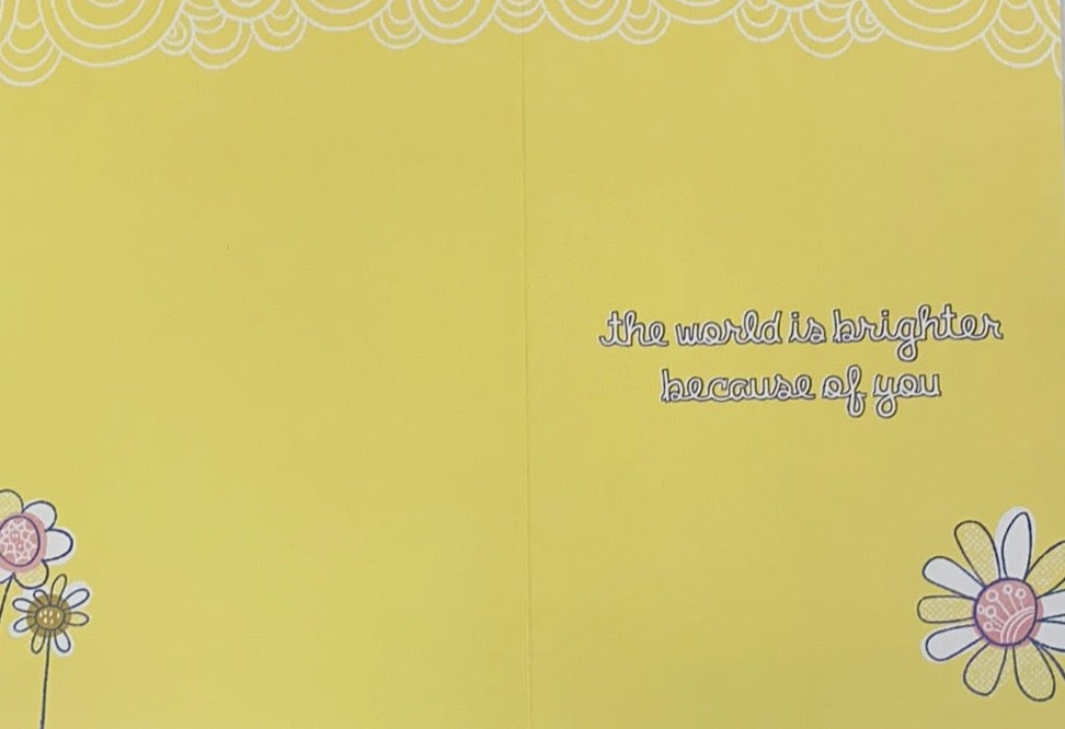inside yellow with flowers and nice quote 