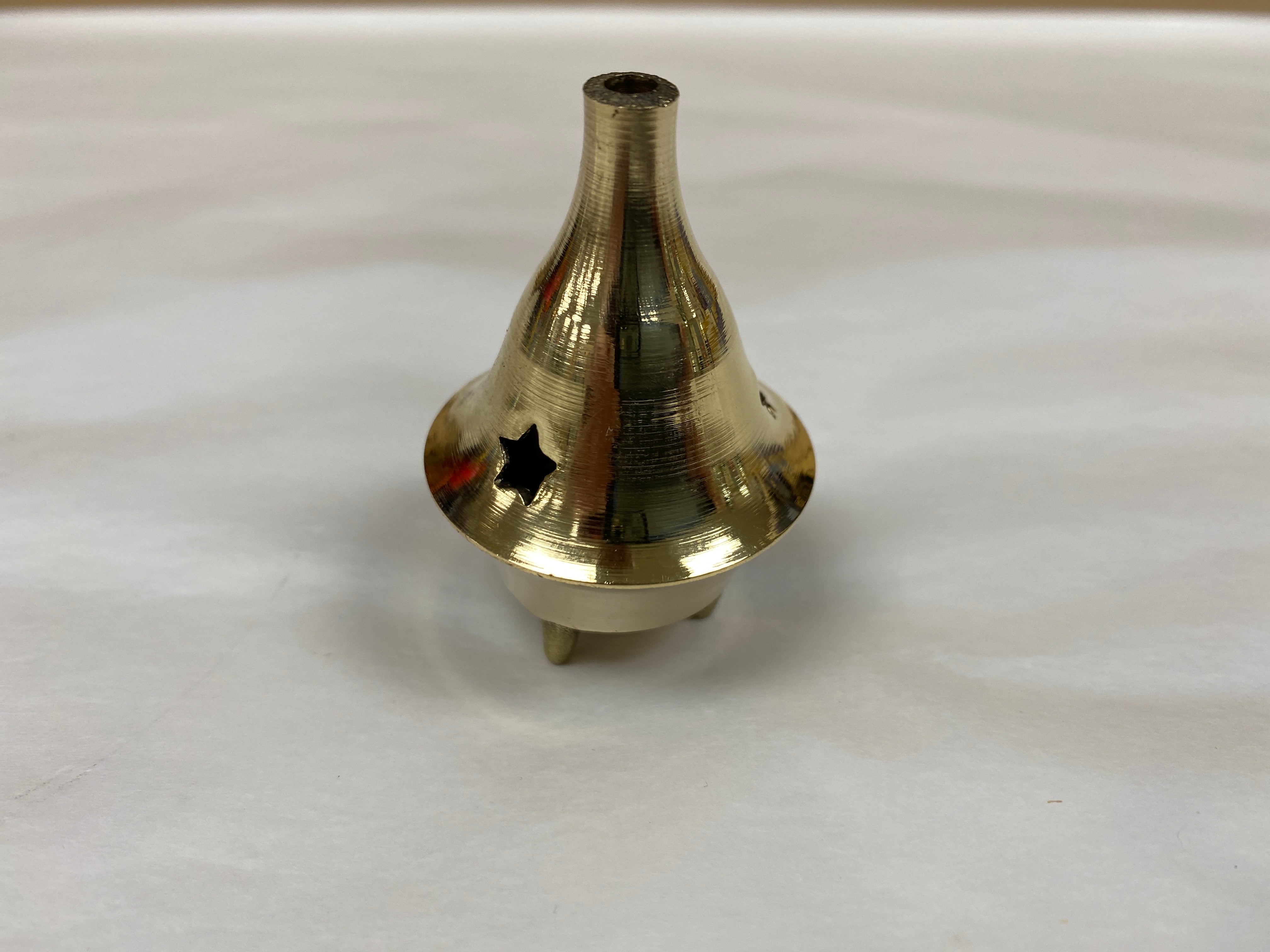 Brass Metal Cone Incense Burner