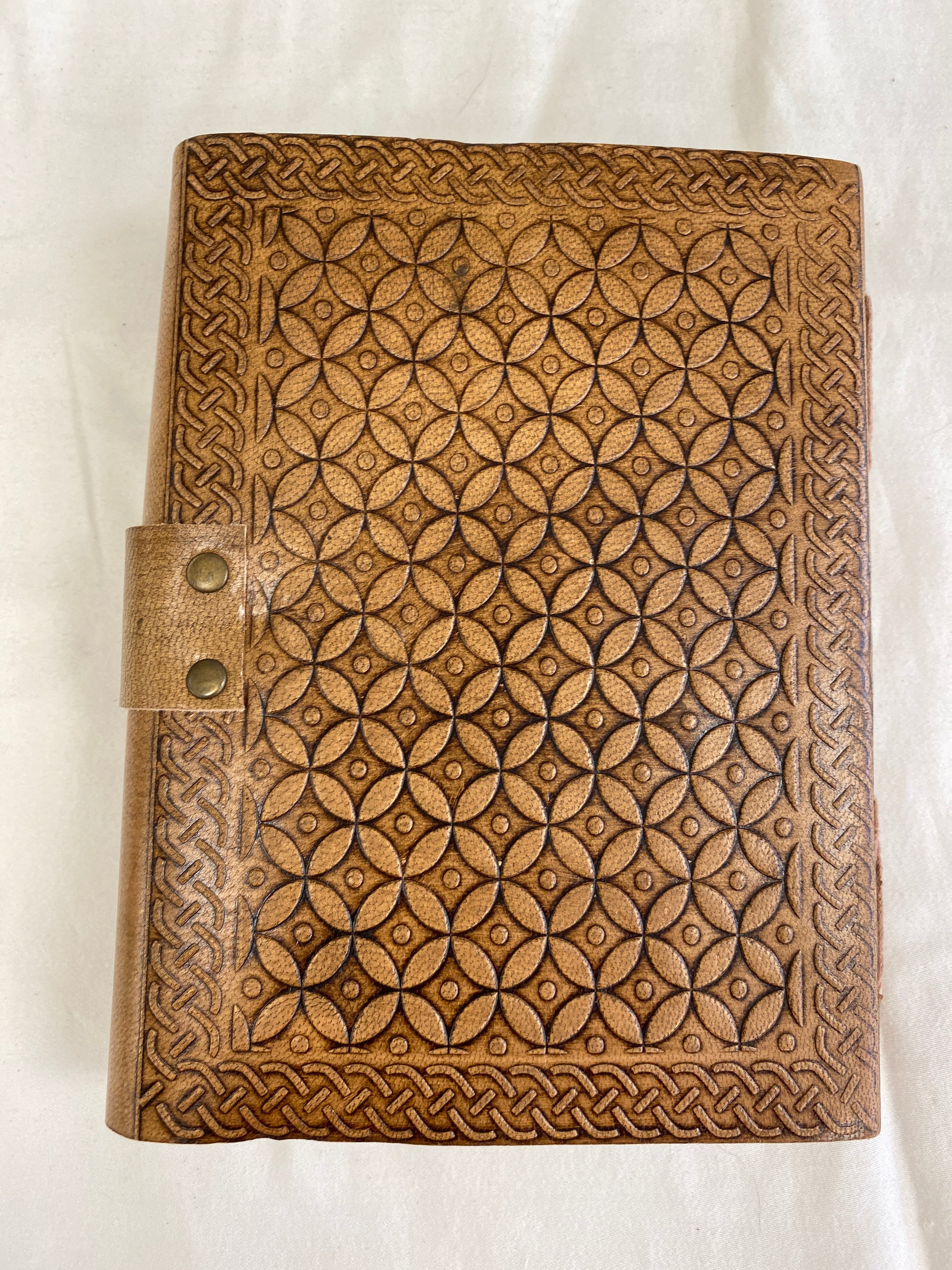 Triquetra Leather Journal