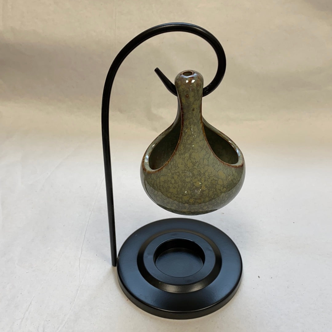 Green Hang Pot Ceramic Oil Diffuser
