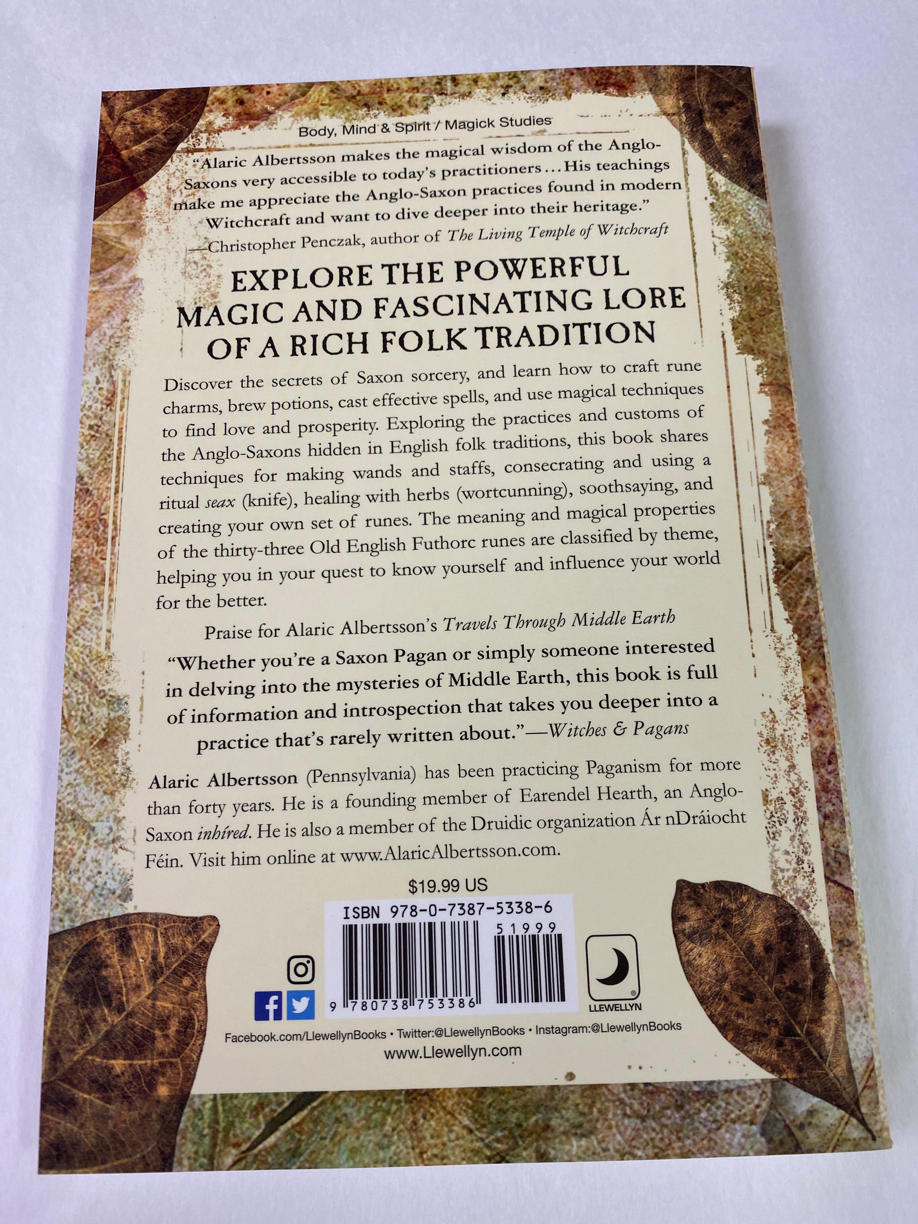 A Handbook of Saxon Sorcery &amp; Magic Book