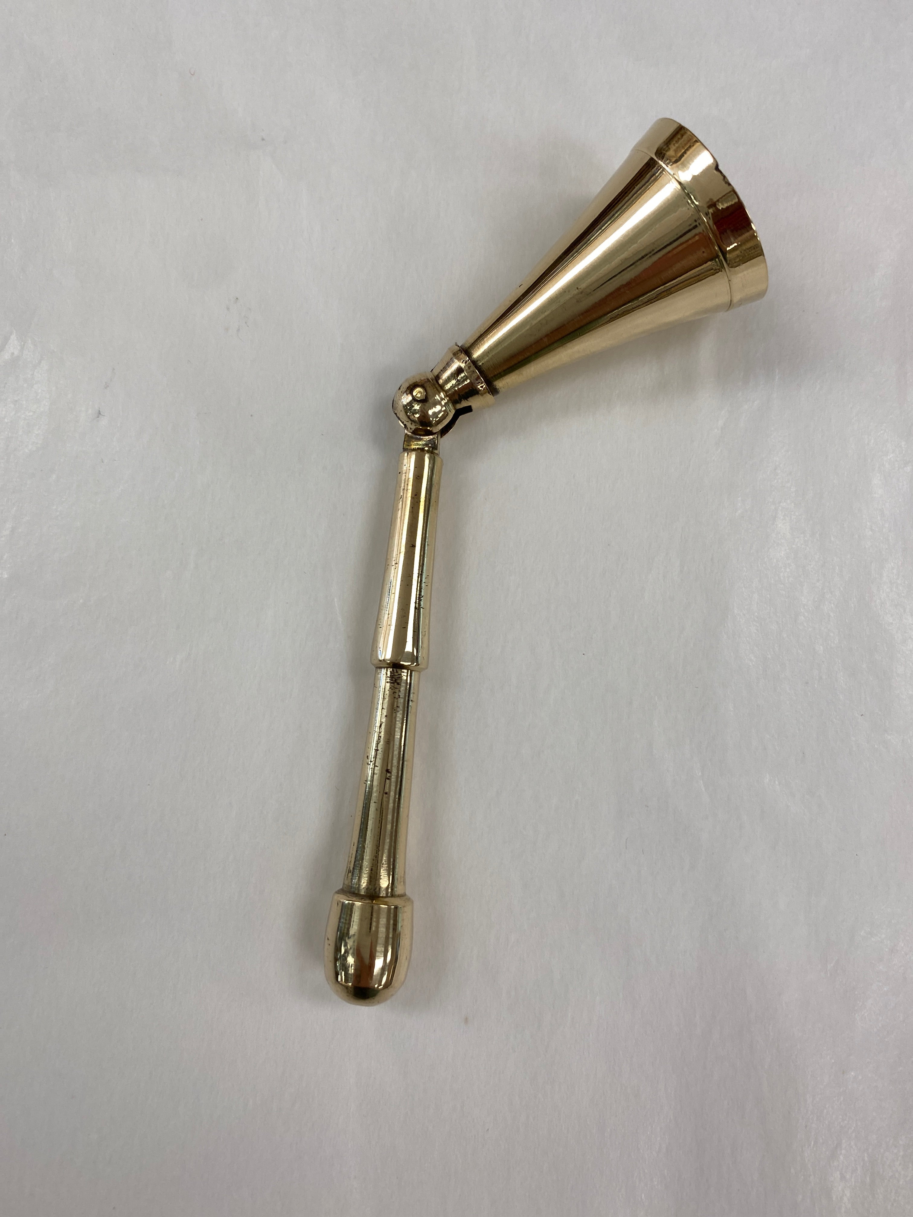 Mini Solid Brass Candle Snuffer