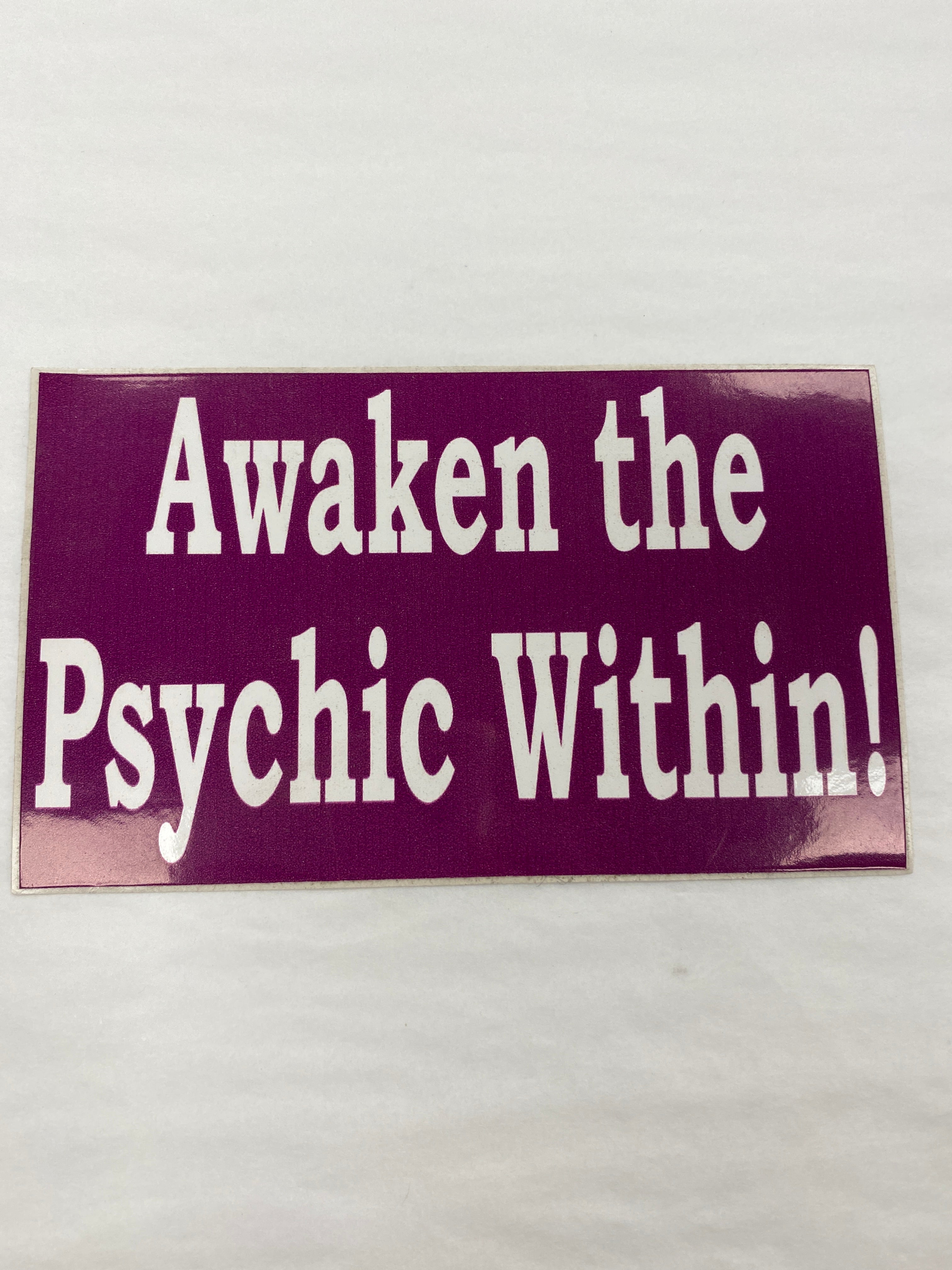 Awaken the Psychic Within! Stickers
