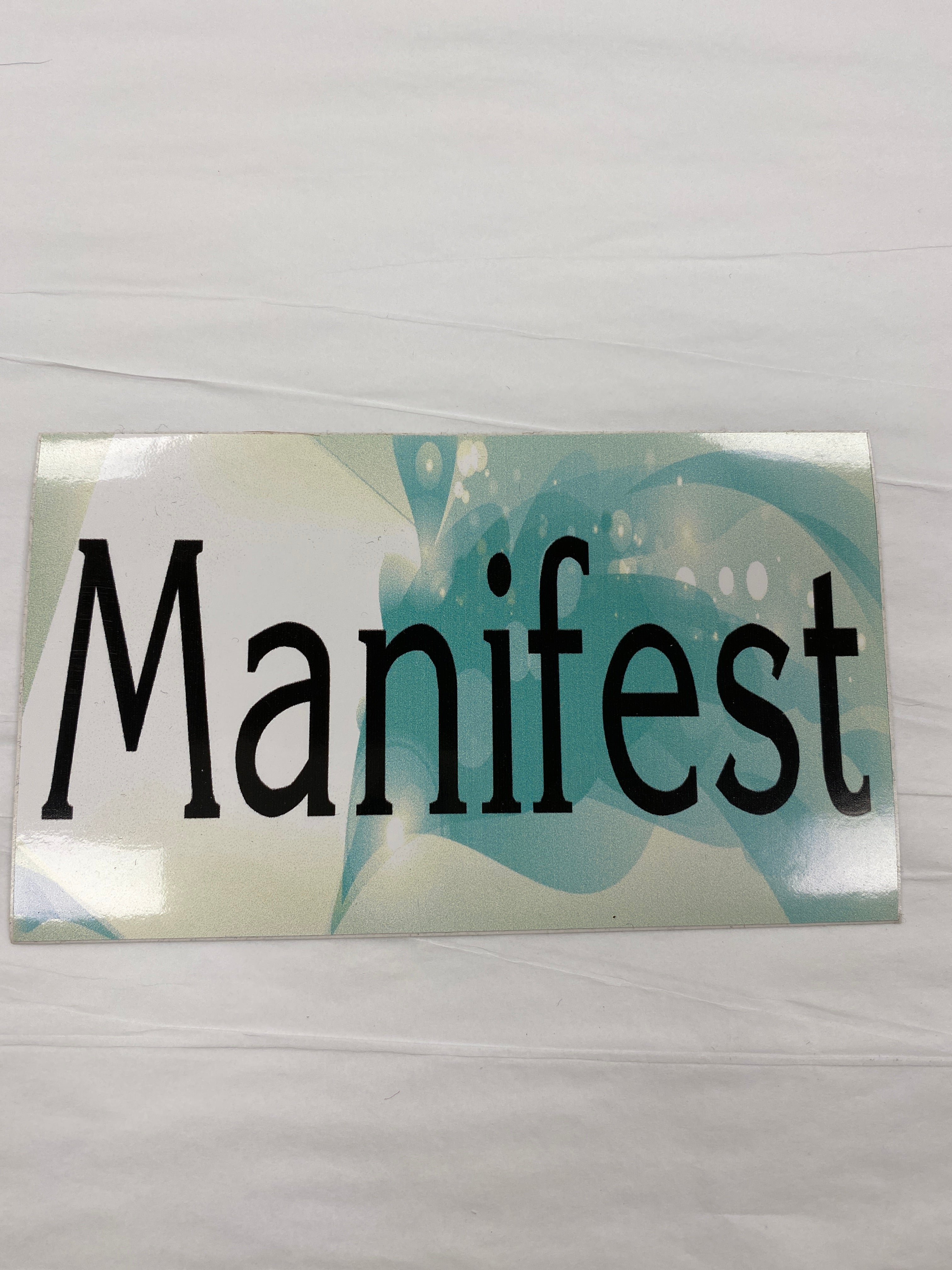 Manifest Stickers