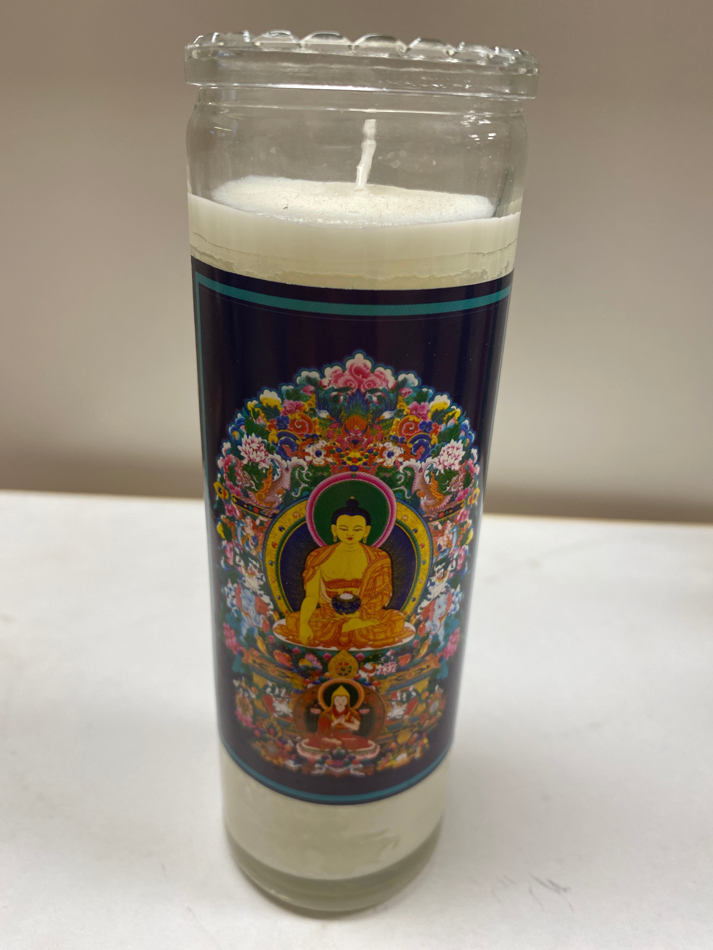 Buddha Glass Jar Candle